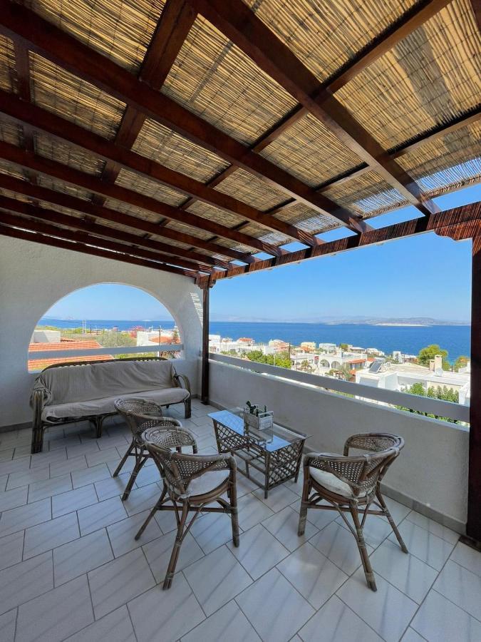 180° View To Sea Villa Vathí Exterior photo