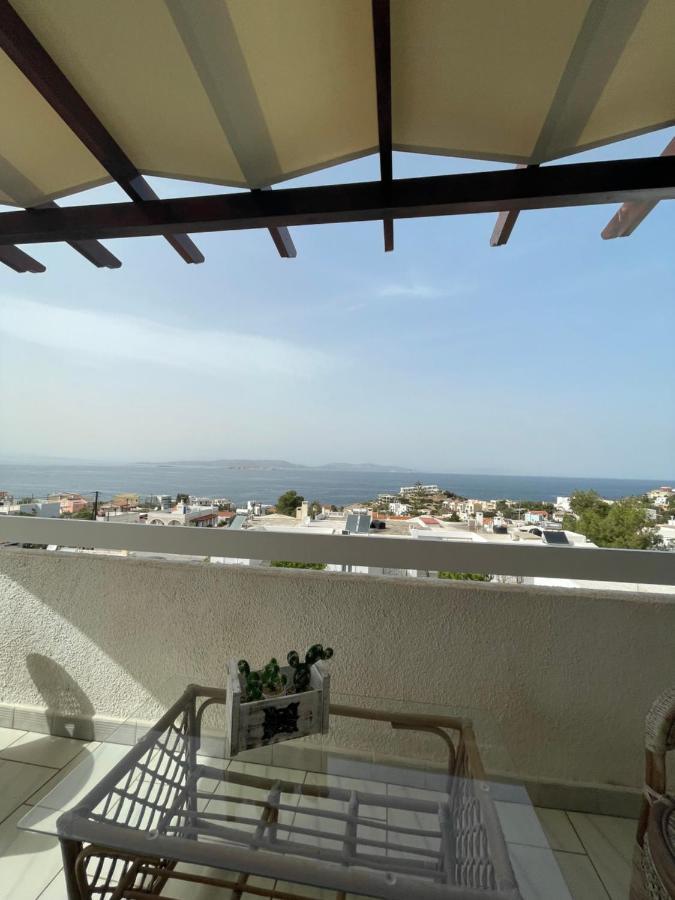 180° View To Sea Villa Vathí Exterior photo